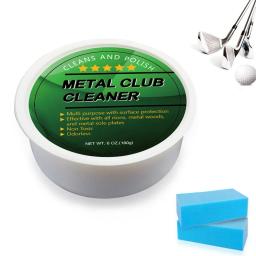 30/50/180g kit de polimento de ferro de golfe clube limpador polonês solução de limpeza conjunto de cuidados de clube de golfe escova de golfe limpador esponja pacote de valor - Image 3