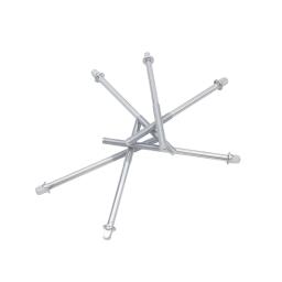 Tensão Tambor Varas com Parafusos Longos, Reparação e Manutenção Ferramentas, Percussão Musical Instrument Acessórios, 11cm, 6 pcs por conjunto - Image 4