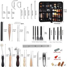 Kaobuy-Ferramentas De Trabalho De Couro, Kit De Artesanato E Suprimentos, Kit De Reparação De Estofados, Costura De Couro, Artesanato DIY Fazendo - Image 2