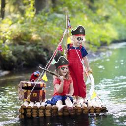 6/12/18/24 conjuntos de suprimentos para festa de pirata, trajes de pirata de halloween, lembranças para festa de aniversário infantil, acessórios de pirata, chapéu de pirata, espada - Image 4