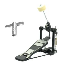 Pedal sentiu batedor vara e tecla de tambor, Single Kick bumbo Pedal, instrumento musical para bateria eletrônica, Metal e Rock bateristas - Image 4