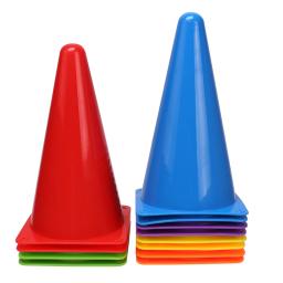 Equipamento Marcador De Treino De Futebol, Cones De Agilidade, Duráveis, Esportes, Acessórios De Futebol, 12Pcs - Image 1