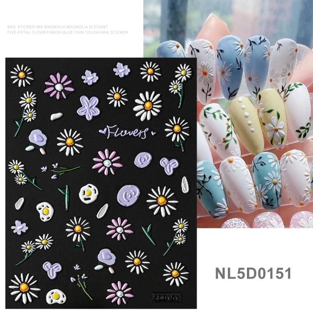 Adesivo Kawaii para Unhas: Anime, Dinossauros e Animais para Uma Manicure Criativa e Bonita