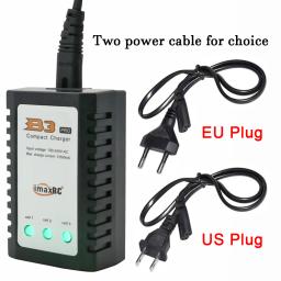 Max b3 pro balanceador carregador ue/eua plug 10w 2s 3s lipo bateria 7.4v 11.1v 10w fonte de adaptador de alimentação compacto para carro modelo rc - Image 5