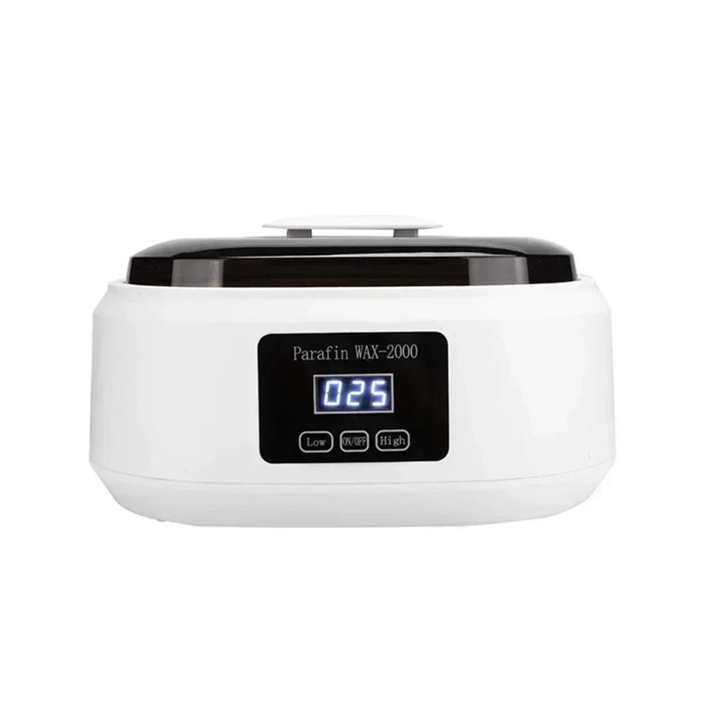 Cera de parafina 2l conjunto de banho de parafina pé & mão cera de parafina melter máscara para pés meias hidratantes produtos de beleza e cuidados com as unhas - Image 1