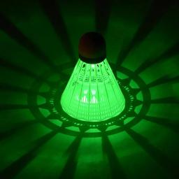 Colorido plástico LED Badminton Petecas Set para crianças, interior e exterior, 6 espuma, esporte, crianças - Image 5