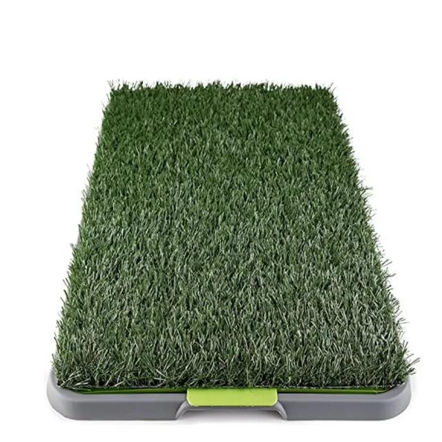 Caixa de Areia com Almofadas de Treinamento para Filhotes de Cachorro - Ideal para Uso Interno e Varandas