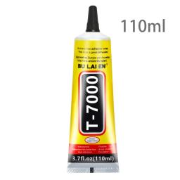 Cola DIY Reparação adesivo com precisão Aplicador Dica, Contato Preto, T7000, 15ml, 50ml, 110ml - Image 6