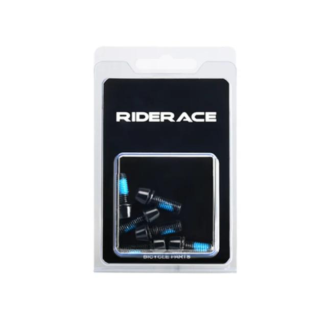 Kit 6 Parafusos Freio Disco Bicicleta M6x18mm - Liga Aço p/ Pinça MTB - Fixação Segura!