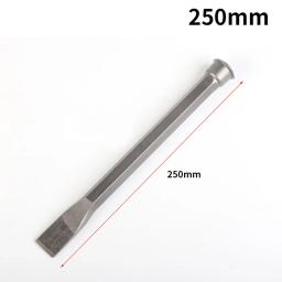 Liga dura cinzel de escultura, cabeça chata, cabeça apontada para cinzeladores de pedra, gravador, 250mm, 300mm, 350mm, 1pc - Image 2