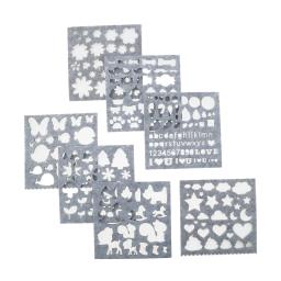 Agulha Felting Moldes para DIY, Soft Felt Template, Stencil Applique, Artesanato Lã, Starter Making Tool, Acessórios de costura, 1 Conjunto - Image 4