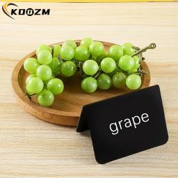 Mini Quadro para Buffet Party, Quadro de Sinal, Message Blackboard, Giz, Table Display, Sinais de Alimentos, Preço, 10 PCs - Image 4