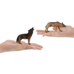 Simulação floresta selvagem animal lobo modelo grande lobo mau lobo branco figuras de ação cognitivo brinquedo crianças aprendizagem educacional presente - Image 5