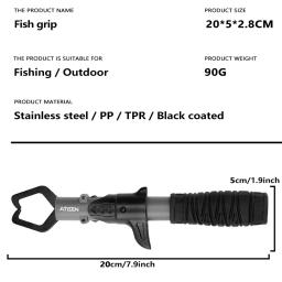 Pinças de pesca de aço inoxidável Faca trançada nariz longo Anel bifurcado portátil Removedor de gancho multifuncional - Image 3