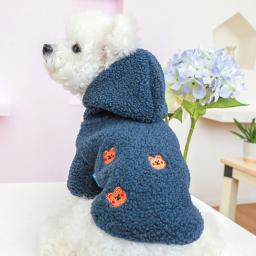 Casaco com capuz de inverno para animais de estimação, roupas para cães e gatos, jaqueta de cachorro, chihuahua, yorkie, pug - Image 6