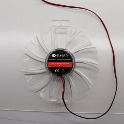 Brushless frango incubadora ventilador, Material plástico de cor transparente, 12V DC, 0.35A, 0.32A, 1 Pc - Image 4