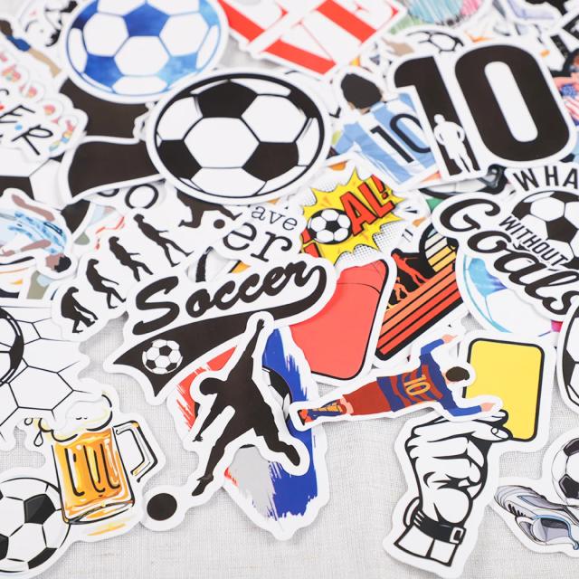 Adesivos de Futebol para Crianças - Diversão em Brinquedos, Skate e Festas com 100 Folhas de Graffiti 