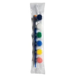 Conjunto De Tinta Acrílica Impermeável, Pintura De Arte, DIY Graffiti Plaster, 2 ml, 6 Cores - Image 6