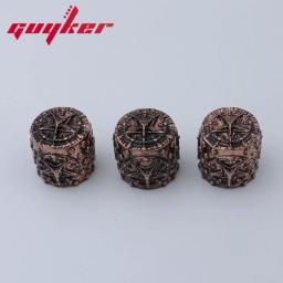 GUYKER-Guitarra Elétrica Baixo Botões, Sheep Horn Surface, Estilo Retro, Opção 2 Cores - Image 4