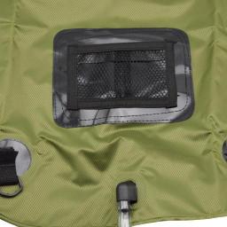 Saco de chuveiro solar para acampar, Pacote de água ao ar livre, Interruptor On-Off, 20L - Image 4