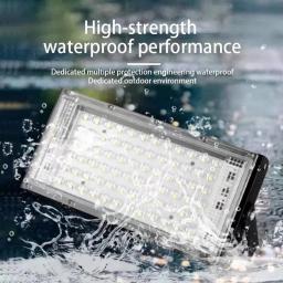 Ultra brilhante luz de inundação ao ar livre, holofote LED, holofotes para campo de futebol, luzes impermeáveis, IP65, 50W, 100W, 220V, 110V - Image 5