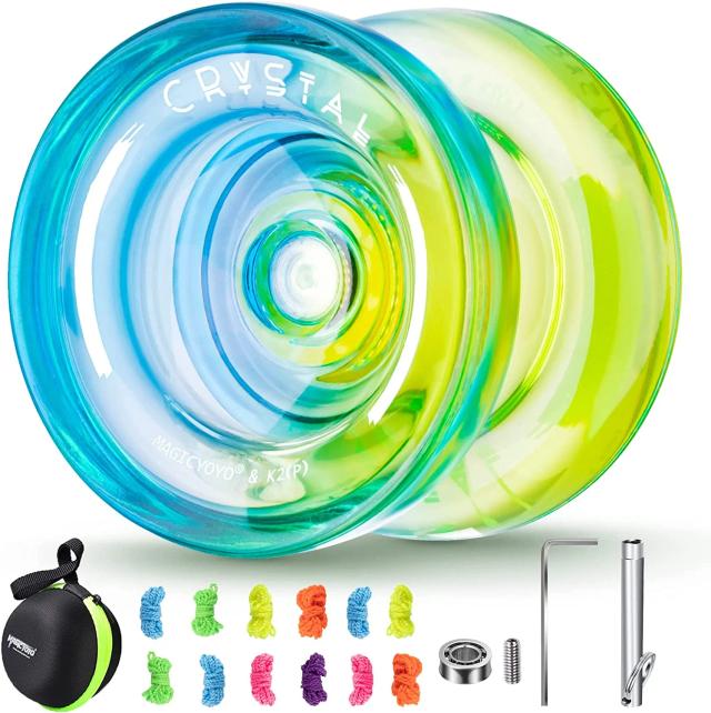 MAGICYOYO K2 Crystal Yo-yo Dupla Função Plástico Gradiente