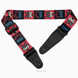Guitar Strap Printing, Acessórios para instrumentos musicais, Venda quente, Comércio exterior - Image 4