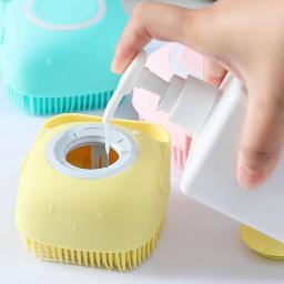 Escova de silicone para cães e gatos, luvas de massagem, ferramentas de limpeza, acessórios, produtos de beleza - Image 2
