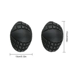 Jaqueta de equitação, cotovelo traseiro, armadura de ombro, protetor de inserção, resistente ao desgaste, absorção de choque, anti-fricção, 5pcs - Image 2