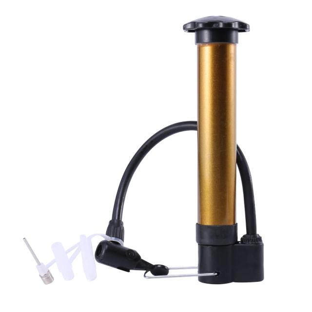 Bomba Infladora Portátil para Bicicletas e Esportes com Adaptador para Válvula Schrader e Acessórios de Futebol e Basquete