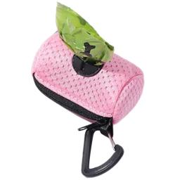Saco lixo para animais estimação, dispensador saco cocô cães, tecido malha, dispensador saco cocô com - Image 4