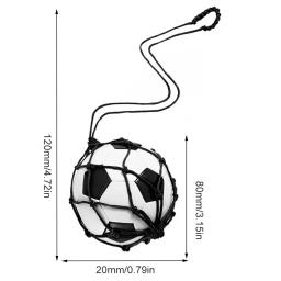 Chute de Futebol Trainer Bola De Futebol Net, Se Encaixa Bola Tamanho 3, 4, 5, Prática De Futebol, Treinamento Aid, Jogar Solo - Image 6