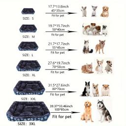 Pet Dog Bed and Sofa Mats, Coussin Chien, Animais Acessórios, Cesta Suprimentos, Grande, Médio, Pequena Casa, Cat Bed, Pet Products - Image 2