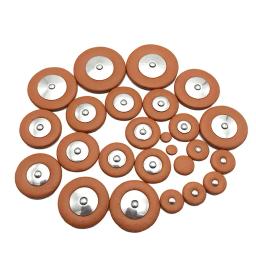 Almofadas de saxofone tenor de couro profissional, 25 peças de instrumentos de substituição de couro - Image 1