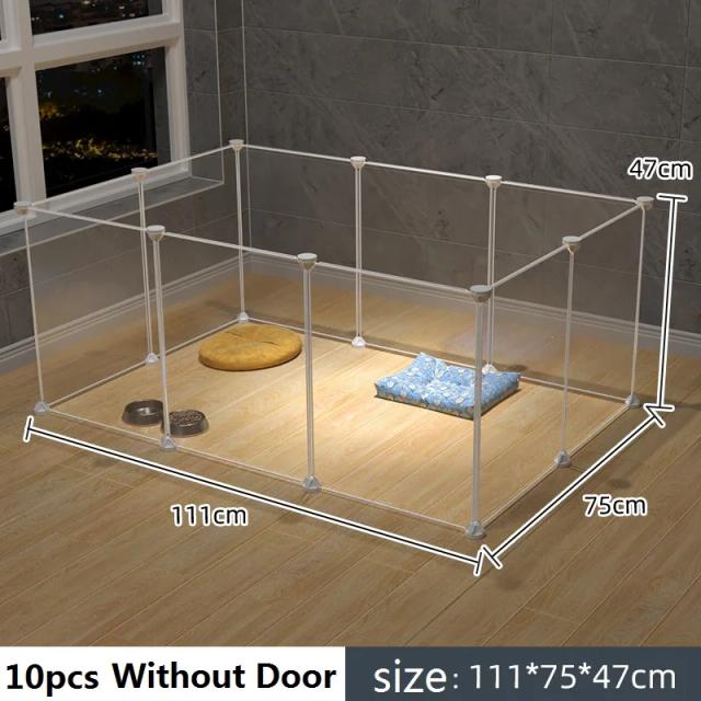 Playpen Multi-Funcional para Pets: Caverna, Cercas e Canil DIY para Cães, Gatos e Pequenos Animais