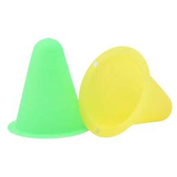 10 pçs/set skate marcador de treinamento estrada cones rolo futebol rugby formação torre macia patinação obstáculo rolo de skate pilha - Image 6