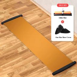 Yoga Sliding Mat Esportes Fitness Glide Placa Patinação Treinamento Glide Mat Para Hóquei No Gelo Patinação Perna Acessorie Exercício - Image 3