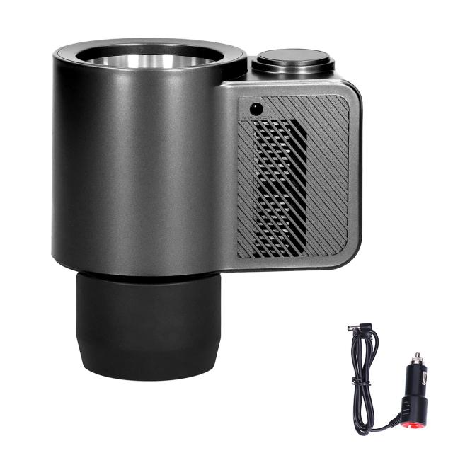 Refrigerador Portátil para Copos 12V: Suporte Automático para Carros com Conexão no Isqueiro