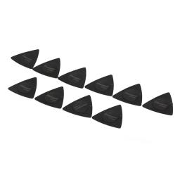 Palheta de guitarra anti-derrapante, palheta de plástico em aço para guitarra elétrica acústica, baixo e folk, com 10 peças - Image 2