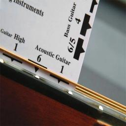 Calibre de corda dupla face para guitarra, régua, acessórios para instrumentos musicais, ferramentas luthier leves - Image 2