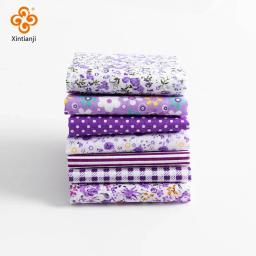 7 pçs 24x25cm algodão retalhos tecido impresso pano costura estofando tecidos para bordado diy decoupage acessórios artesanais - Image 2