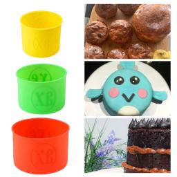 Molde Do Bolo De Silicone Forma Redonda Retangular Panela De Pão De Silicone Bolo Forma Redonda Molde 12 Furos Muffin Cupcake Panelas De Cozimento - Image 5
