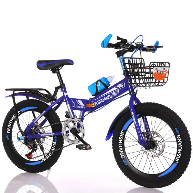 Chase Bicicleta Mountain Bike Dobrável Infantil 18/20" Aro Variável