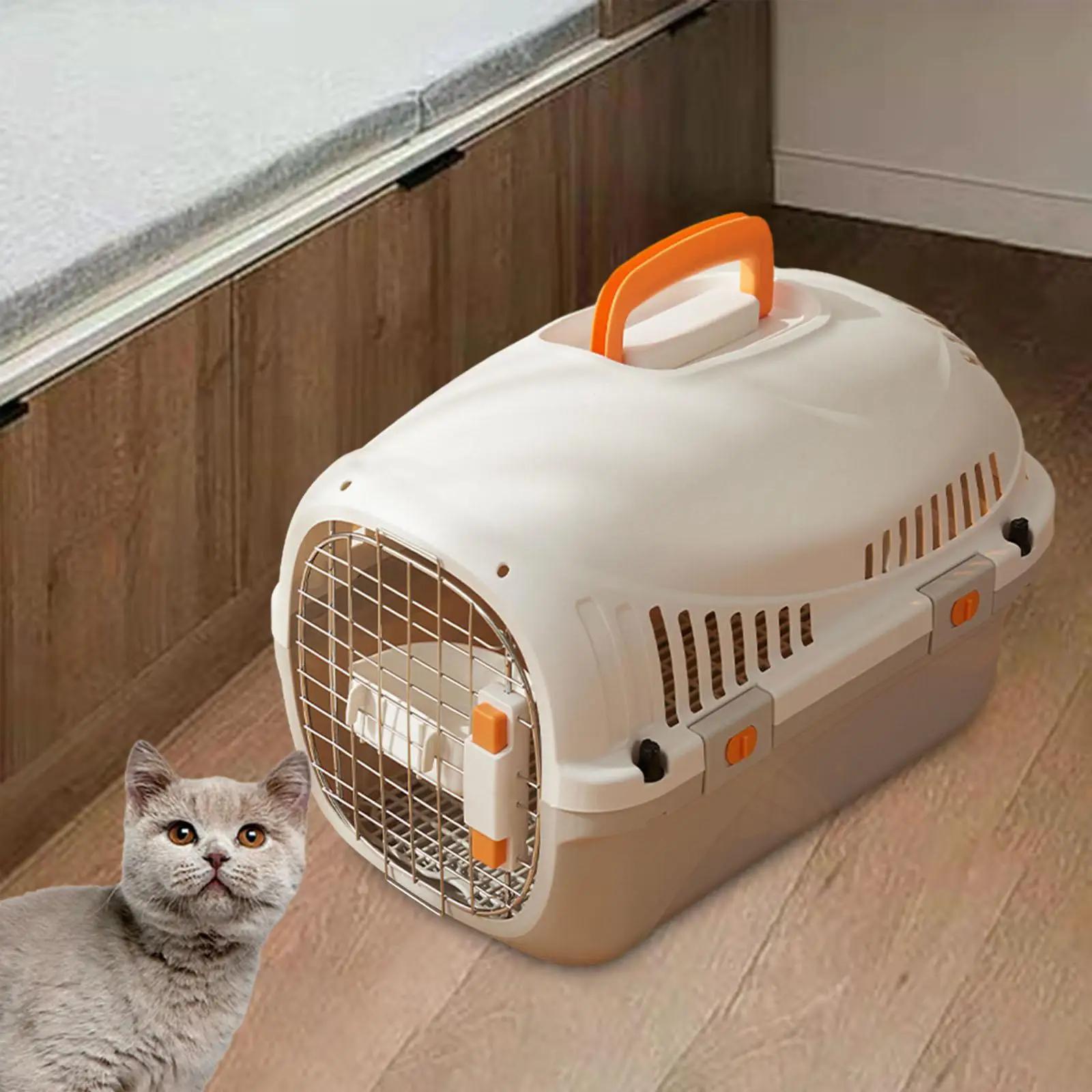 Caixa de transporte para pet carrier, Caixa de ventilação para cão e gato, Caixa de transporte portátil para cachorro - Image 1