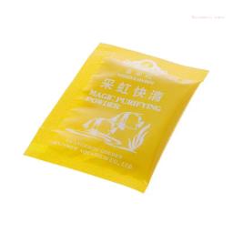 5 sacos aquário água condicionador clarificador pó peixe para tanque água limpeza eficiente imune bactericida hx6d - Image 3