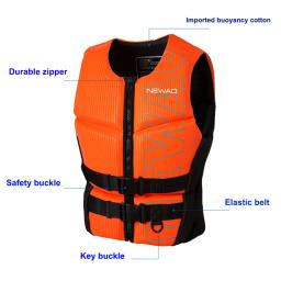 Neoprene Safety Life Vest para adultos, Water Wakeboard, natação, pesca, surf, caiaque, passeios de barco - Image 3
