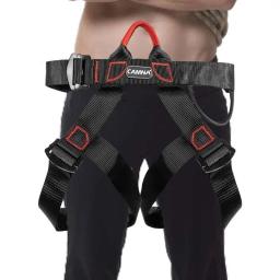 Cinto de segurança anti-queda para atividades ao ar livre, arnês ajustável para metade do corpo escalada, ferramentas de montanha, altitude escalada - Image 2