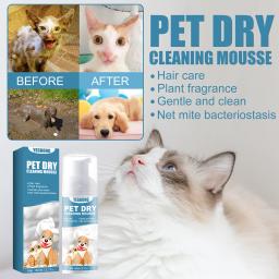 60ml desodorante shampoo água-livre pequenos animais coelho gel de chuveiro sem lavagem gel desodorante aliviar itchiness suprimentos para animais de estimação - Image 5
