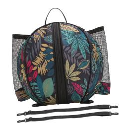 Forma redonda basquete mochila esportes sacos de treinamento futebol bola vôlei fitness armazenamento ginásio pacote saco - Image 4