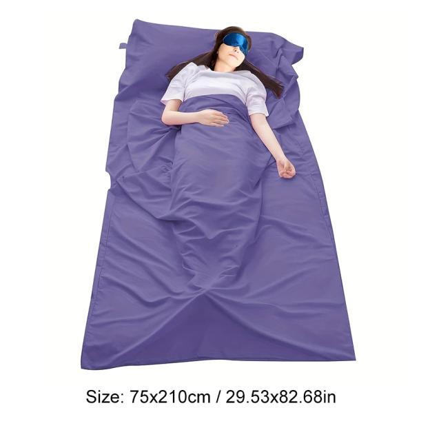 Forro Leve para Saco de Dormir: Ideal para Camping e Hotel, Perfeito para Acampamentos e Trilhas